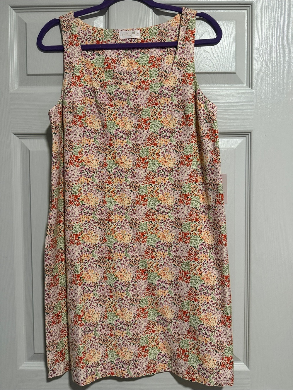 LC Lauren Conrad Multicolor Floral Sleeveless Mini Dress